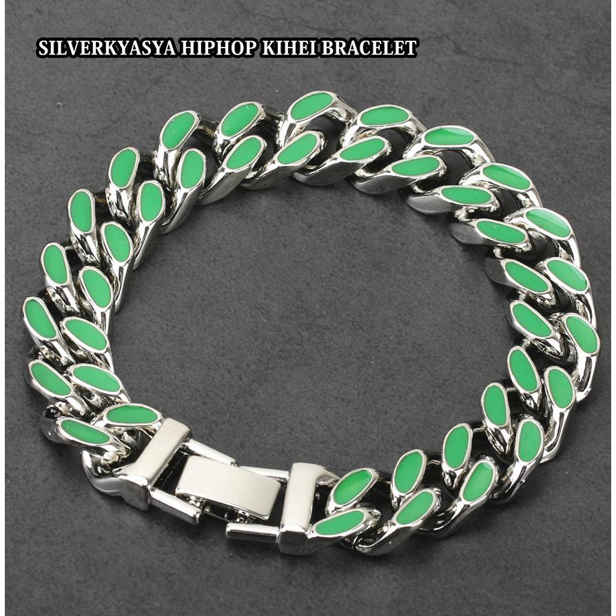 マイアミキューバン ブレスレット 喜平チェーンブレスレット メンズ