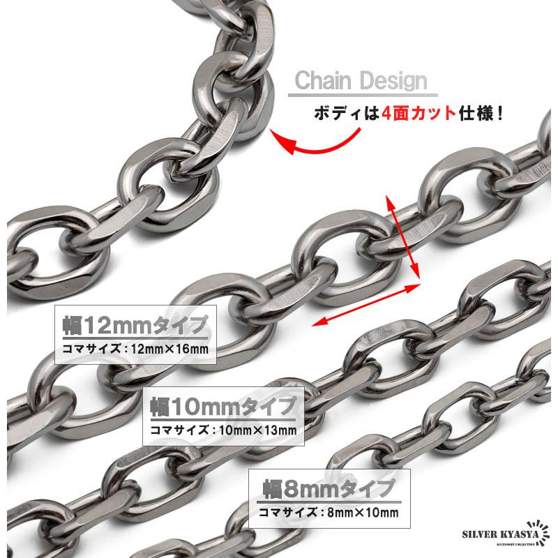 複数買いで最大30％OFFクーポン／ステンレス チェーンブレスレット
