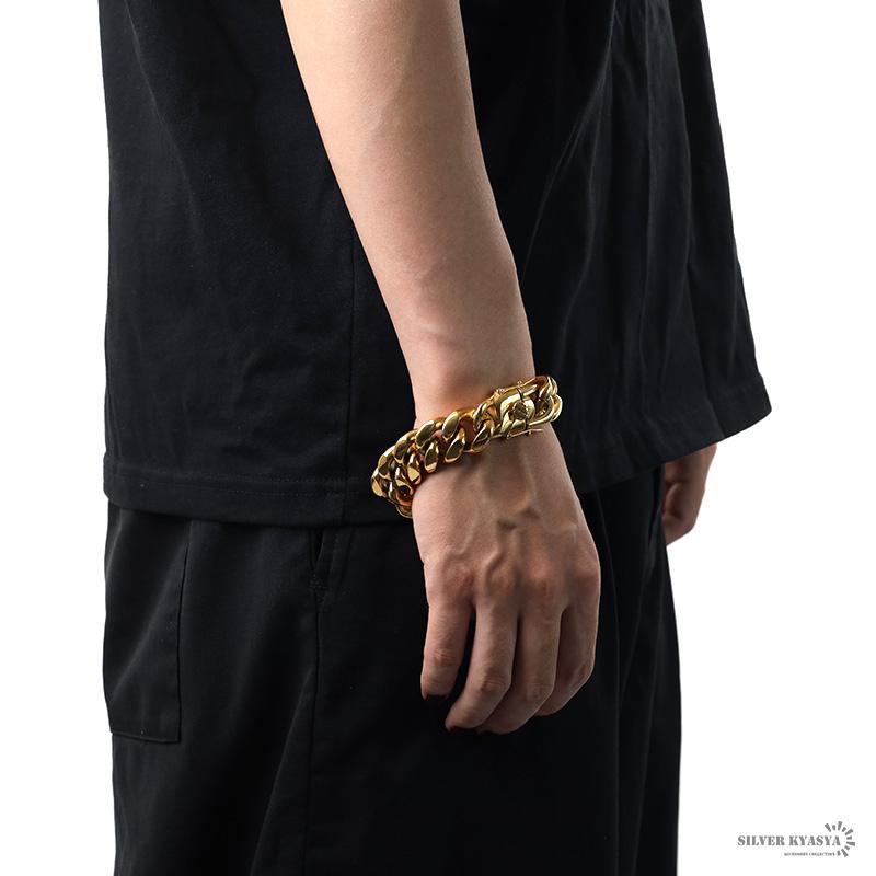 複数買いで最大300円OFFクーポン／幅20mm ステンレス 喜平チェーン