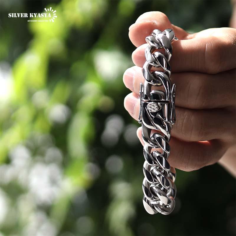 複数買いで最大300円OFFクーポン／316L 幅16mm 極太 メンズ