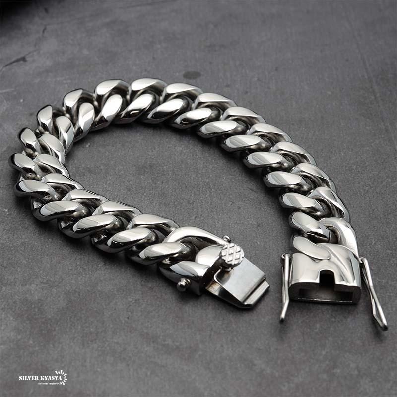 複数買いで最大300円OFFクーポン／316L 幅16mm 極太 メンズ