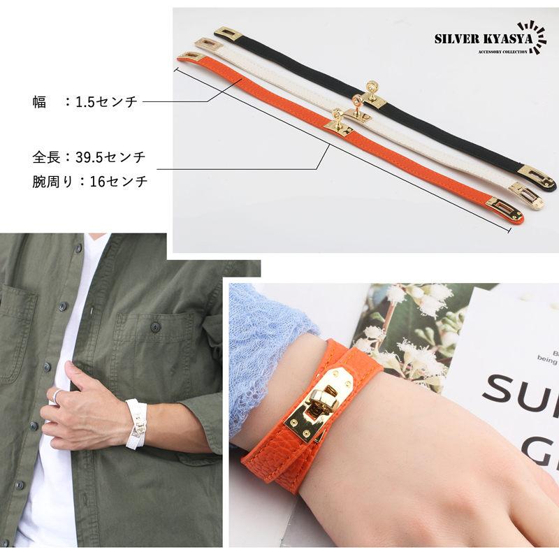 レザー バングル ブレスレット 合皮 二重巻き 丸 ブラック レザー バングル ブレスレット 合皮 二重巻き 丸 ブラック