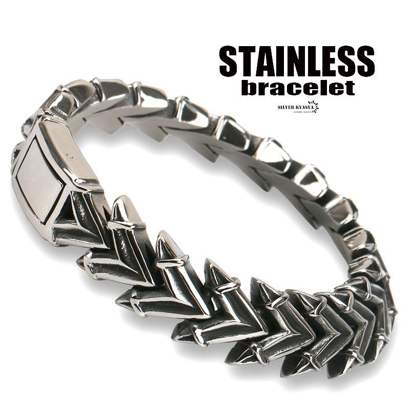 ステンレス316l ブレスレット V チェーンブレスレット 差し込み式バックル シルバー Silver メンズ 男性 金属アレルギー対応 B297 シルバーアクセサリーsilverkyasya 通販 Yahoo ショッピング