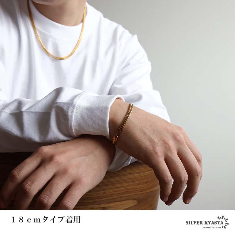 新！リニューアル 短いサイズ追加 ステンレス 定番 ダブル喜平