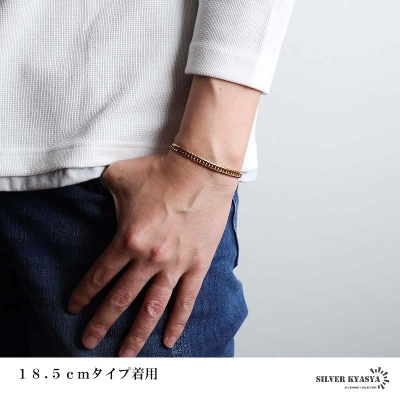 新！リニューアル 短いサイズ追加 ステンレス 定番 ダブル喜平