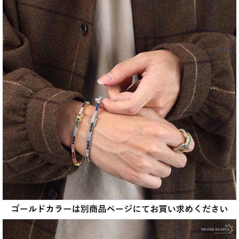 複数買いで最大300円OFFクーポン／7色ストーンブレスレット 