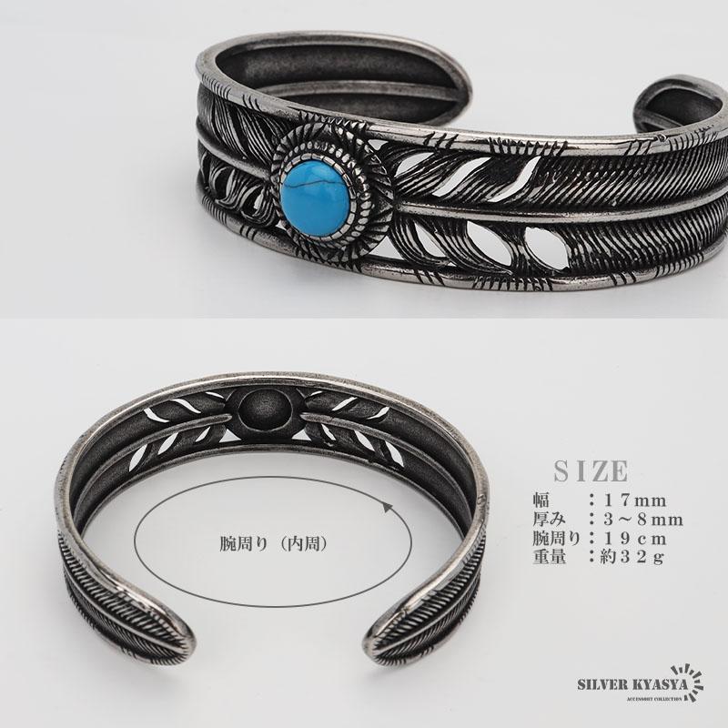 複数買いで最大300円OFFクーポン／ステンレス ターコイズ付き ダブル