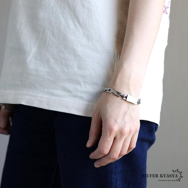 複数買いで最大30％OFFクーポン／チェーンブレスレット プレート