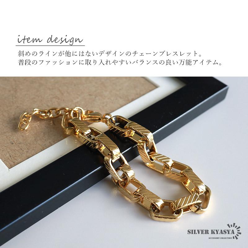 複数買いで最大30％OFFクーポン／チェーンブレスレット コイン風