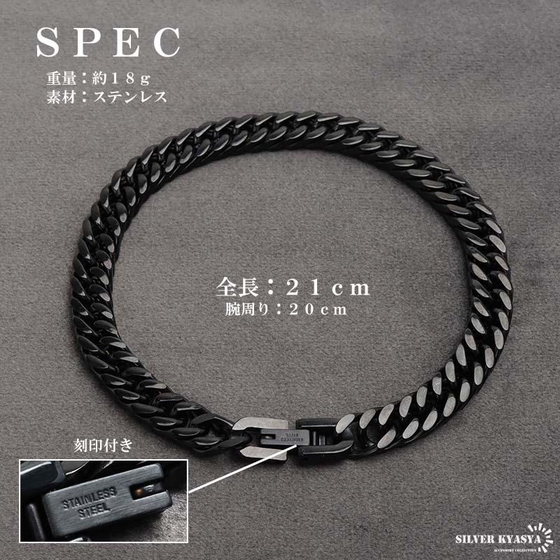 2個で10％OFF 3個で20％OFFクーポン／ステンレス製 ダブル喜平