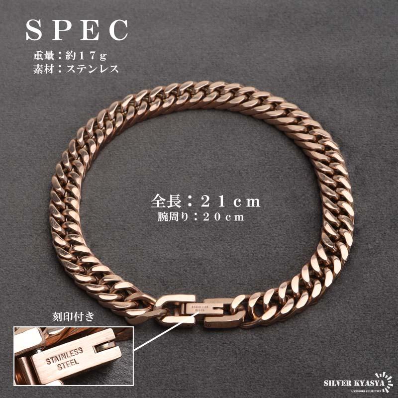 2個で10％OFF 3個で20％OFFクーポン／ステンレス ダブル喜平