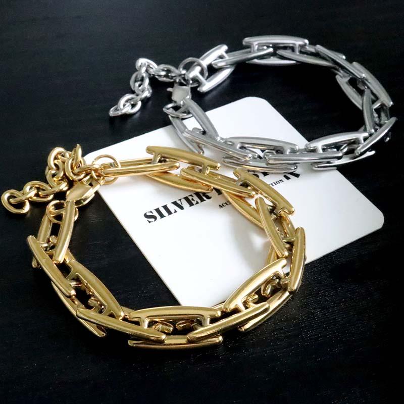 2個で10％OFF 3個で20％OFFクーポン／ステンレス チェーンブレスレット