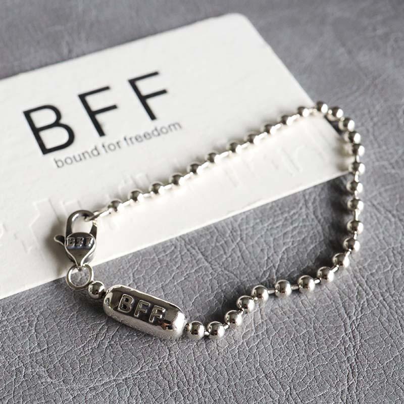 店内まるっと10%OFF祭／BFF ブランド ボールチェーン ブレスレット