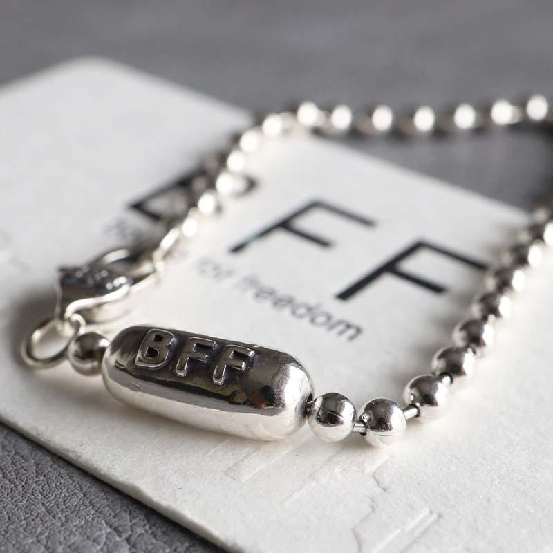 複数買いで最大300円OFFクーポン／BFF ブランド ボールチェーン