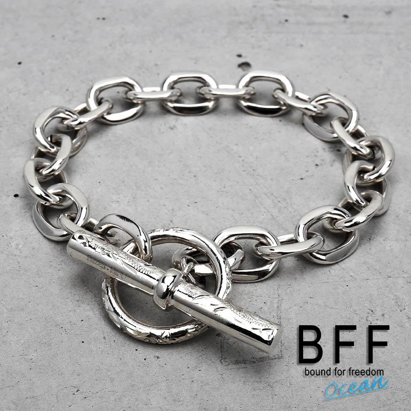 BFF ブランド ハワイアン マンテル 11mm シルバー925 チェーン BFF ブランド ハワイアン マンテル 11mm シルバー925 チェーン