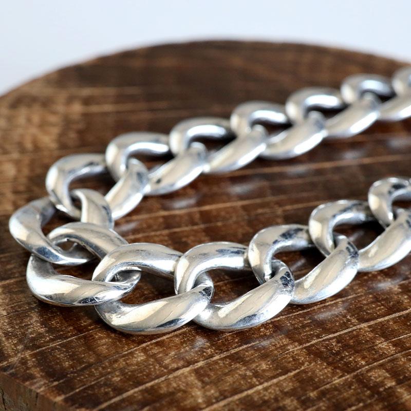 BFF ブランド シルバー925 喜平ブレスレット マンテルブレスレット