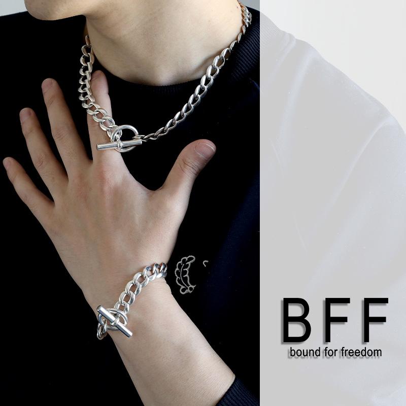 クーポンで10％OFF BFF ブランド シルバー925 喜平ブレスレット