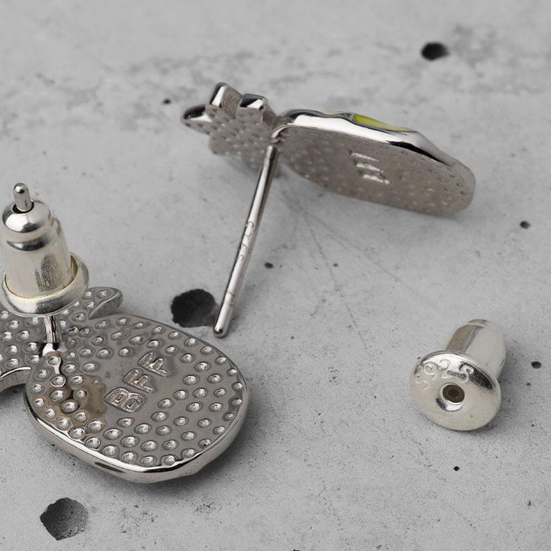 Bff ブランド ピアス メンズ シルバー925 Silver 銀色 スタッドピアス パイナップル 両耳用2点 Bffes001 S Silver Kyasya 通販 Yahoo ショッピング