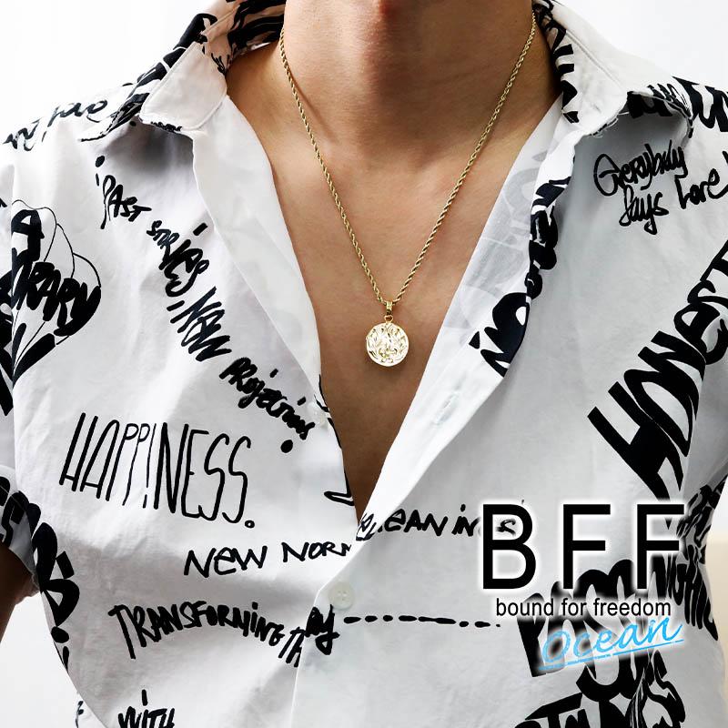BFF ブランド コインネックレス シルバー 銀色 silver BFF ブランド コインネックレス シルバー 銀色 silver
