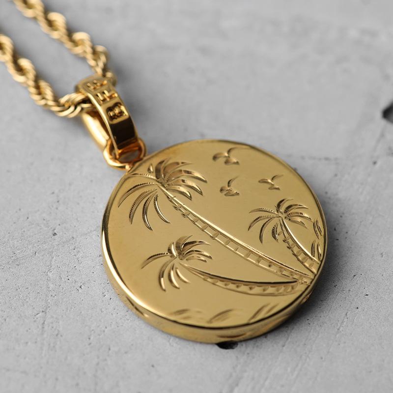 BFF ブランド コインネックレス ゴールド 18金 K18 GP gold 金色