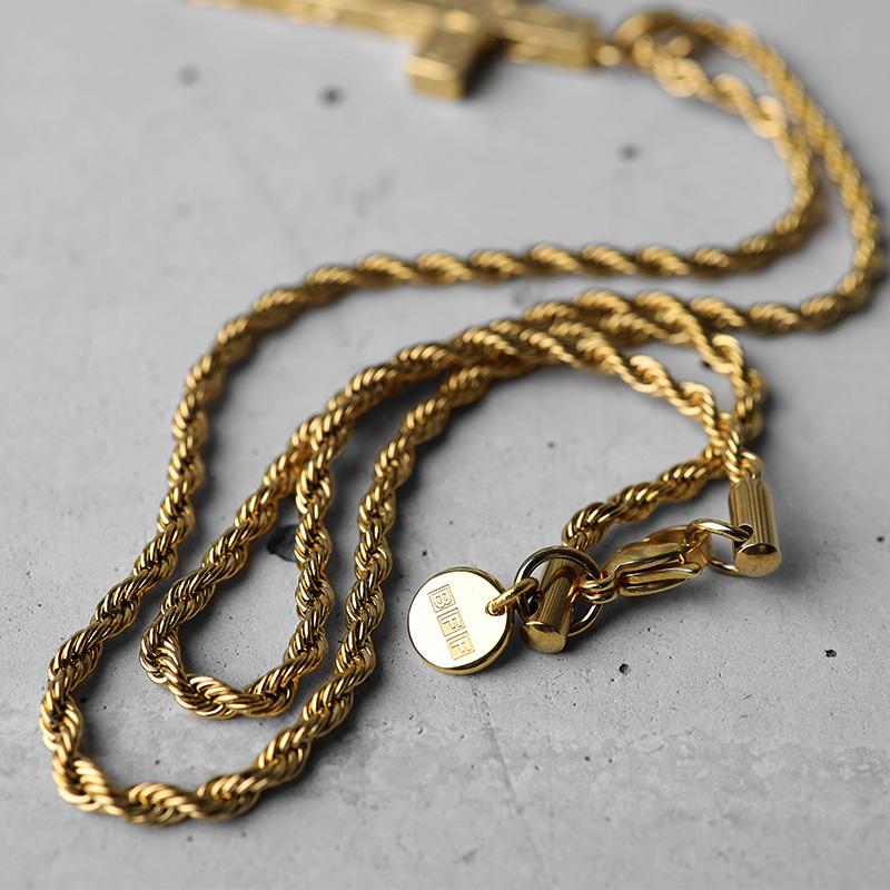 BFF ブランド フィッシュフックネックレス 18K GP ゴールド gold 金色