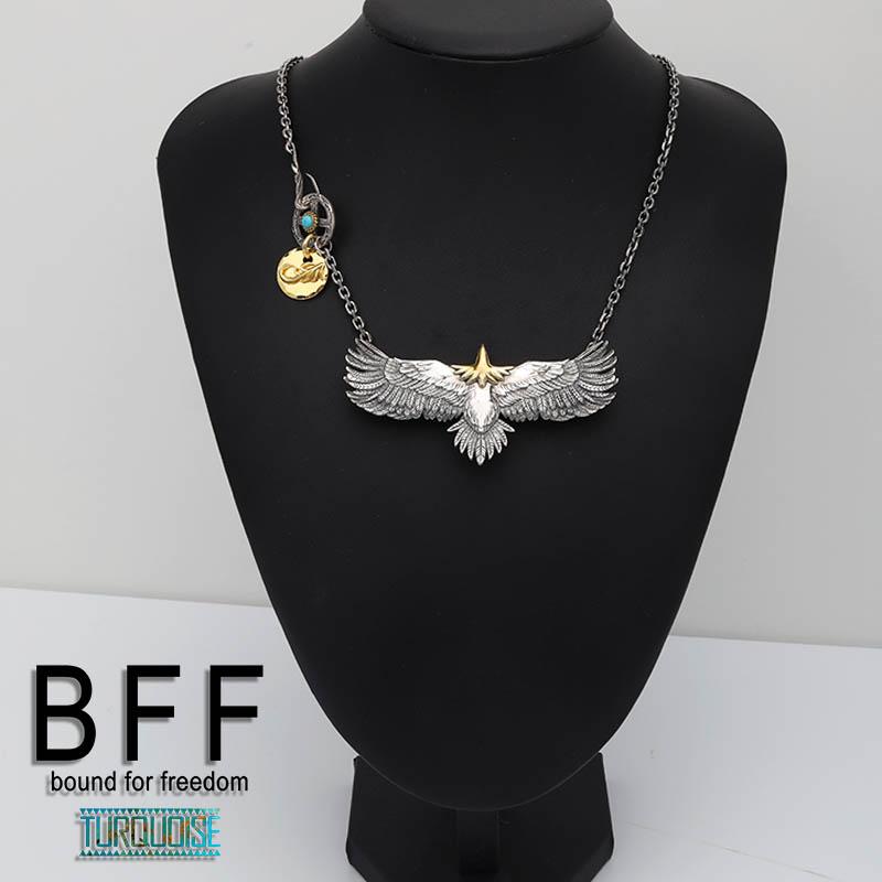 BFF ブランド イーグルネックレス 80mm シルバー925 ネックレス
