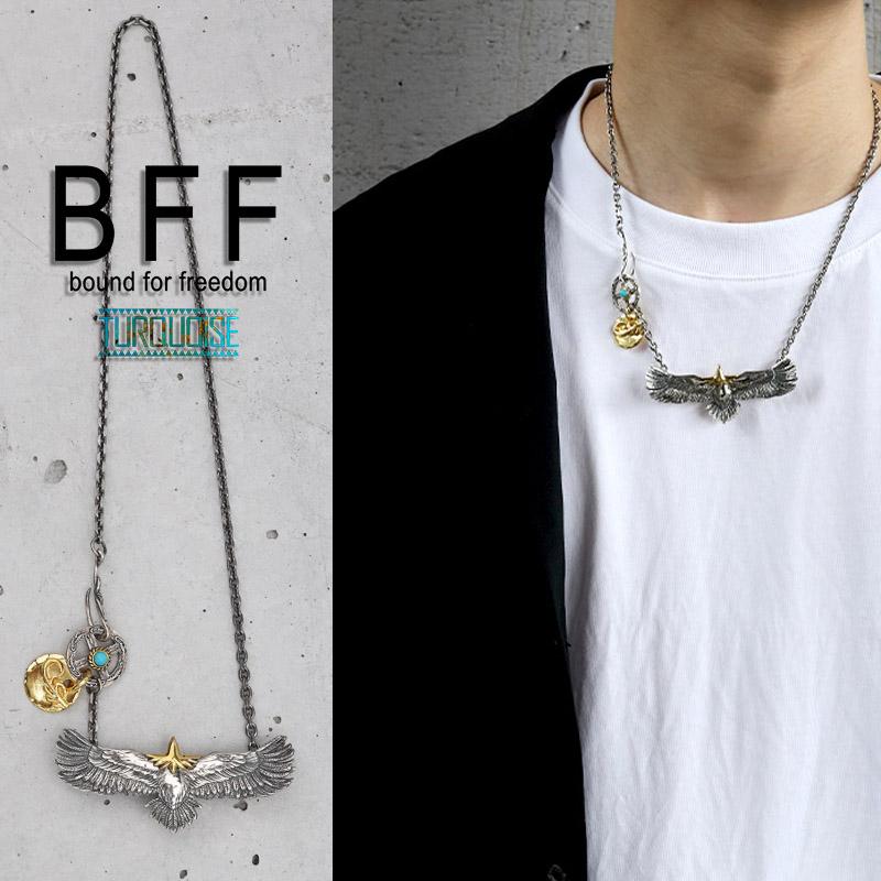 BFF ブランド イーグルネックレス 66mm シルバー925 ネックレス