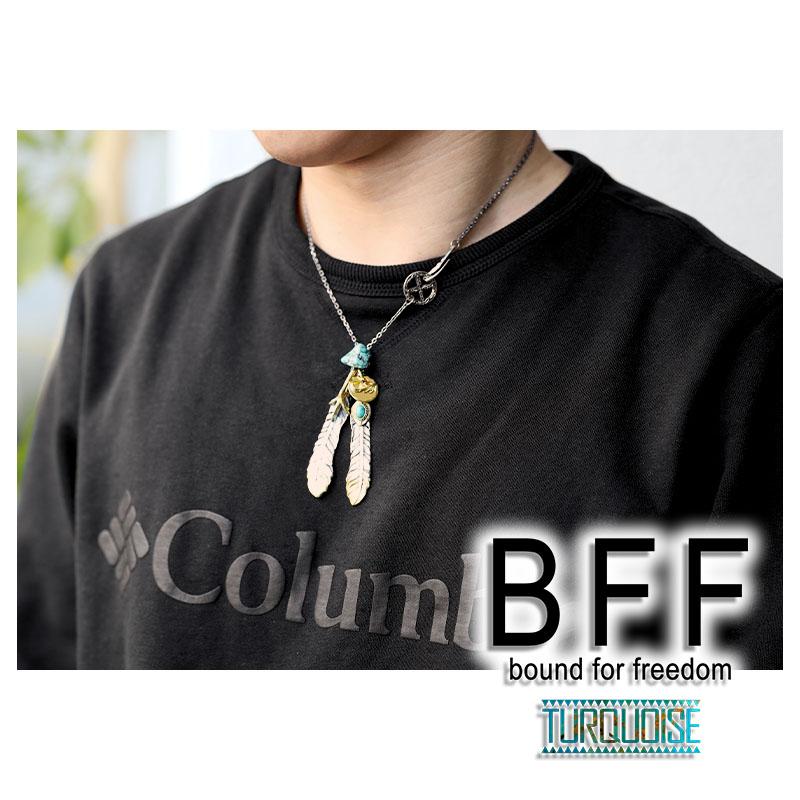BFF ブランド フェザーネックレス メンズ シルバー925 上金 先金 BFF ブランド フェザーネックレス メンズ シルバー925 上金 先金