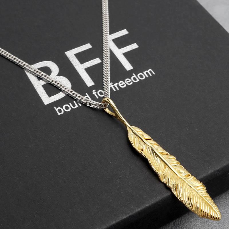 複数買いで最大300円OFFクーポン／BFF ブランド シルバー925 フェザー