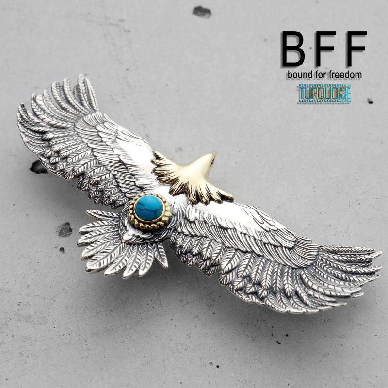 BFF ブランド イーグル ペンダントトップ ターコイズ 80mm BFF ブランド イーグル ペンダントトップ ターコイズ 80mm