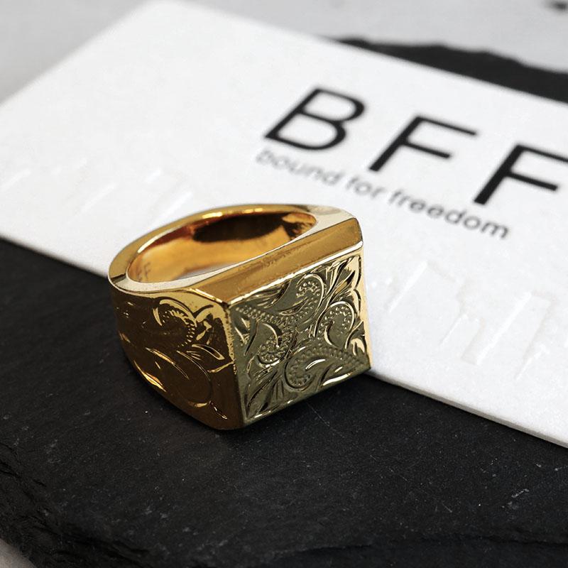 複数買いで最大300円OFFクーポン／BFF ブランド ハワイアンリング