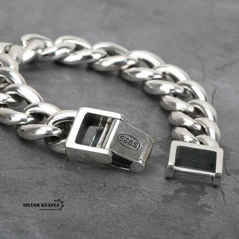 複数買いで最大300円OFFクーポン／シルバー925 喜平ブレスレット 喜平
