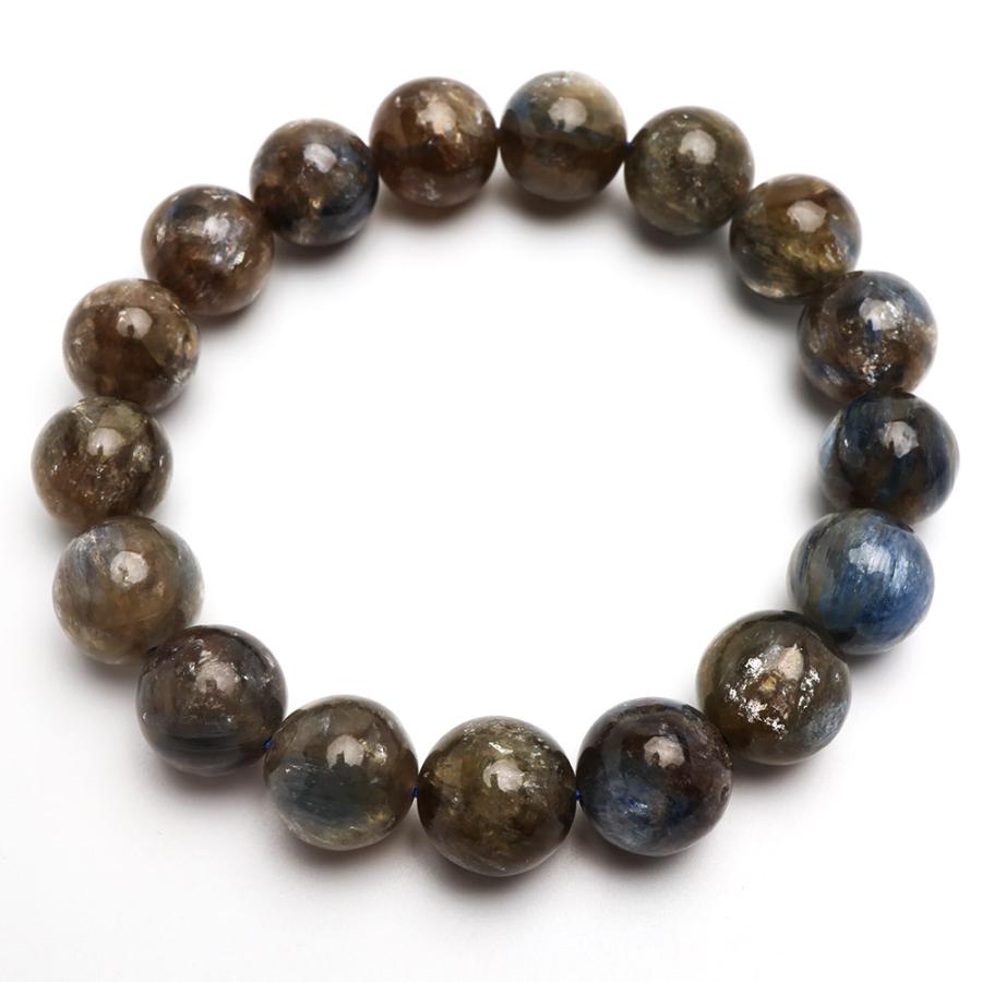 必要な出会いが出来る ・パワーストーンブレスレット・天然石/カイヤナイト 現品 カイヤナイト 天然石 パワーストーン ブレスレット 数珠