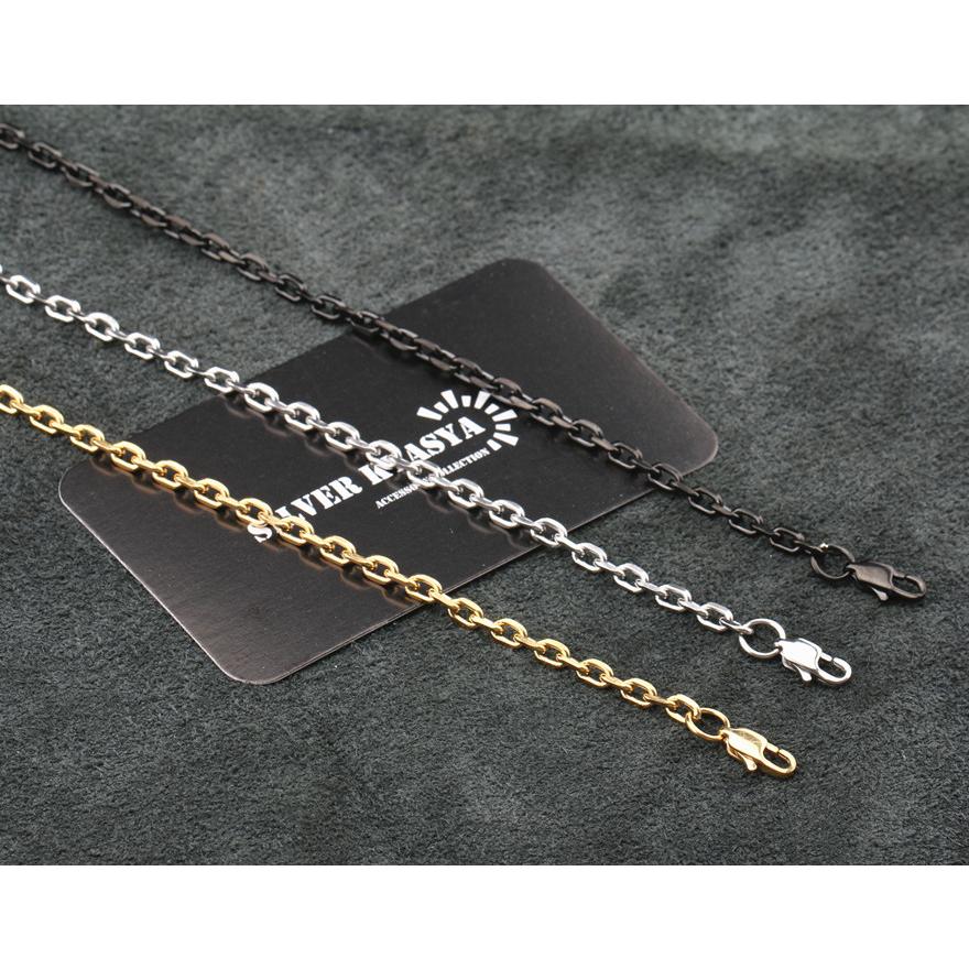 高品質ステンレス あずきチェーン 太角チェーン 小豆チェーン ゴールド