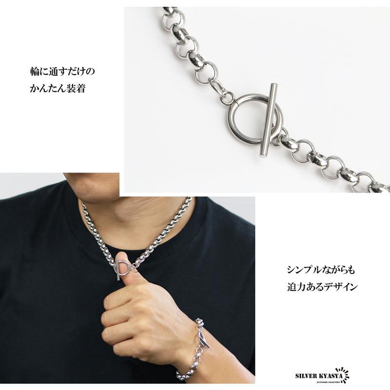 ステンレス マンテル 太幅 チェーン ネックレス シルバー silver ステンレス マンテル 太幅 チェーン ネックレス シルバー silver