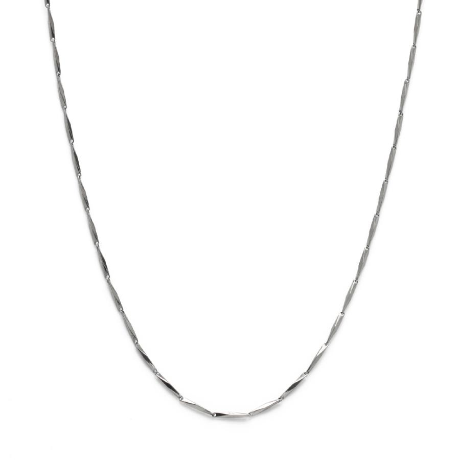 複数買いで最大300円OFFクーポン／チェーンネックレス 幅1mm
