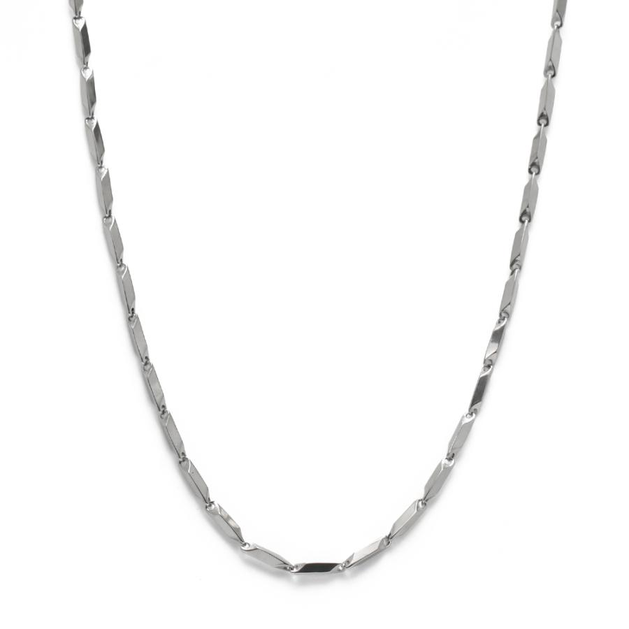 チェーンネックレス 幅3mm ステンレス silver シルバー 銀色