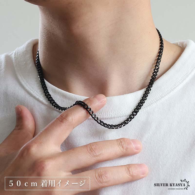 店内まるっと10%OFF祭／ステンレス 喜平ネックレス チェーンネックレス