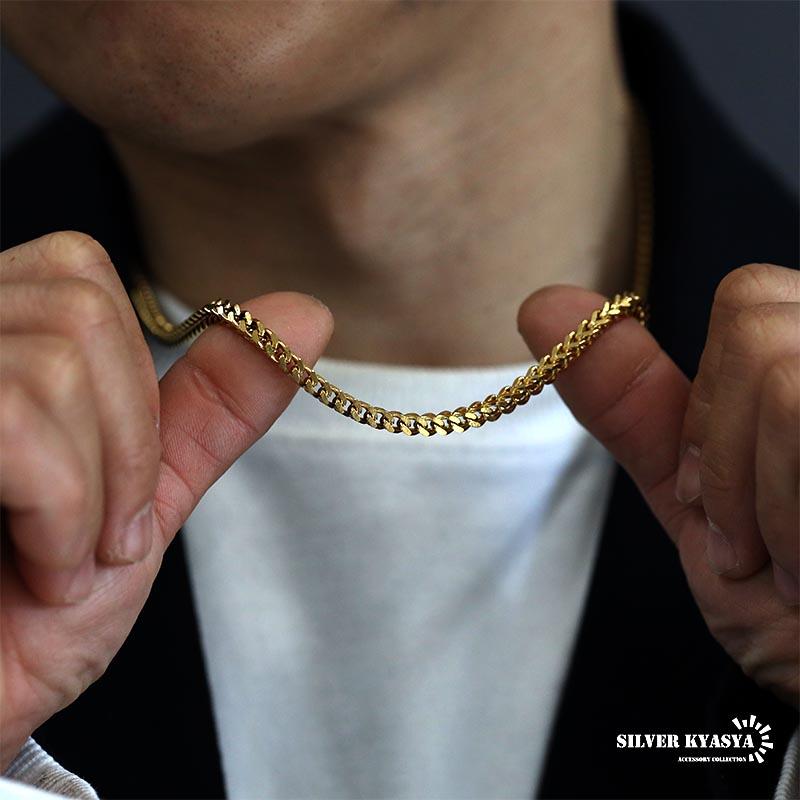 ステンレス ネックレスチェーン ゴールド 金 二重喜平チェーン ステンレス ネックレスチェーン ゴールド 金 二重喜平チェーン