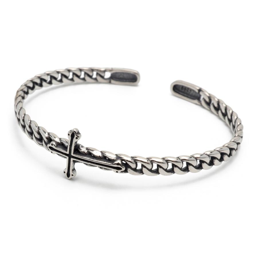 シルバー925 バングル レディース シルバー レディースバングル クロス