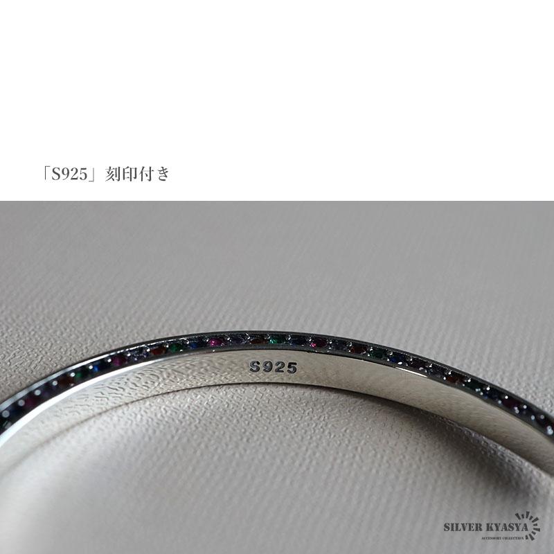 カラーストーンバングル カラフル アミュレットバングル ブレスレット