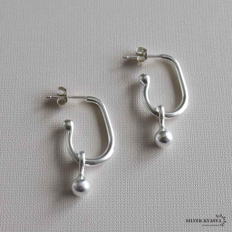 2個で10％OFF 3個で20％OFFクーポン／シルバー925 ドロップピアス