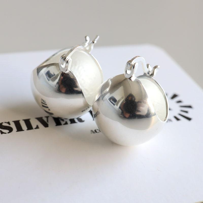 2個で10％OFF 3個で20％OFFクーポン／シルバー925 メタルピアス ボール