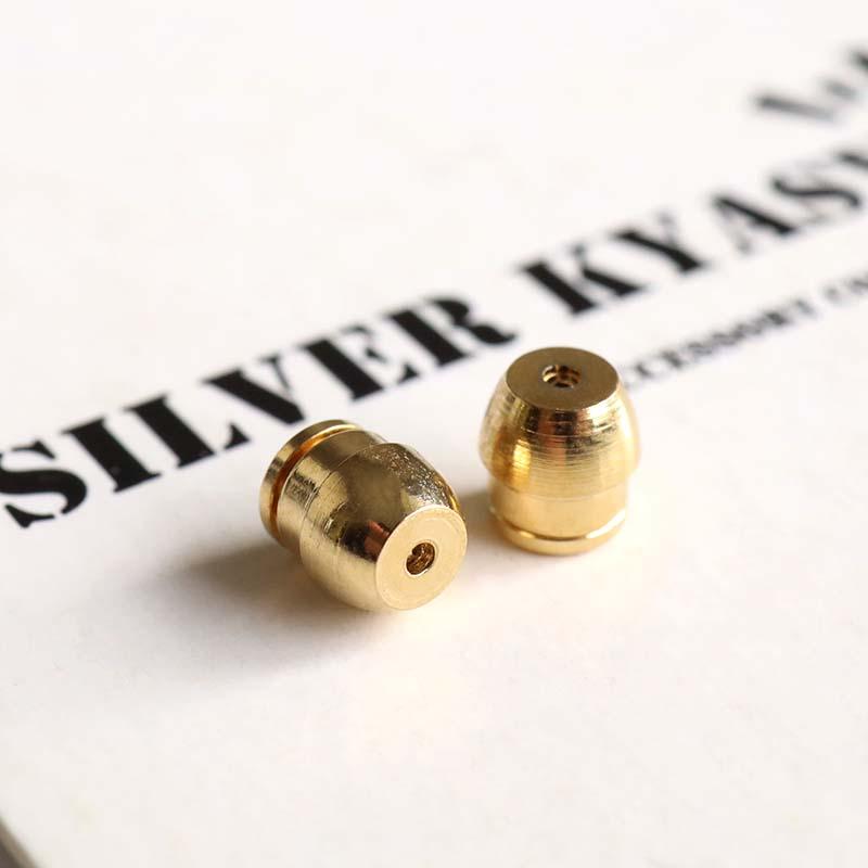 ステンレス ピアスキャッチ しっかりロック 1ペア 2個セット 18G専用