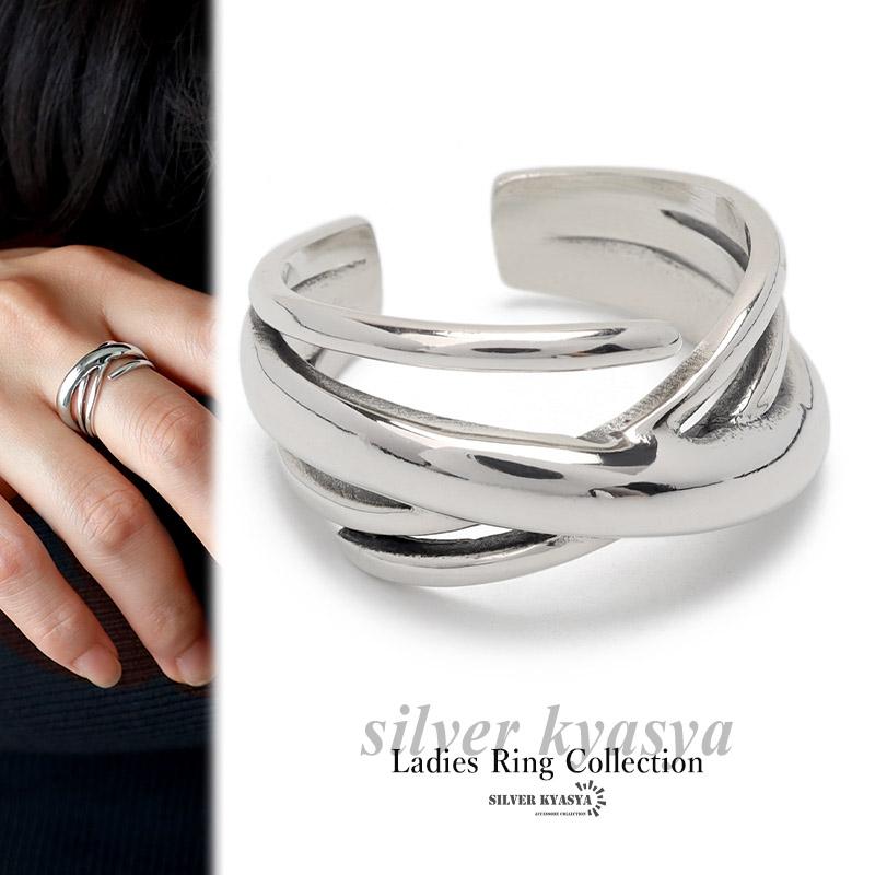 シルバー925 シルバーリング レディース お洒落 三連リング 曲線 指輪 925 銀 大人可愛い リング 人気 流行り トレンド フリーサイズ Cr223 Silver Kyasya 通販 Yahoo ショッピング