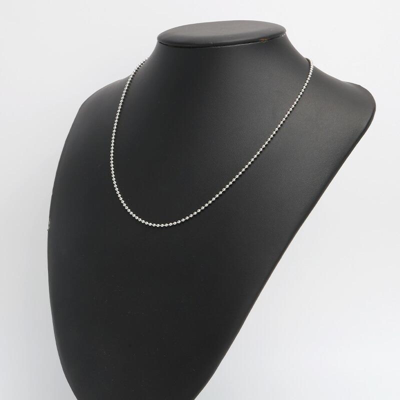 よしお】ボールチェーン ネックレス 2mm 45cm シルバー925 シルバー925