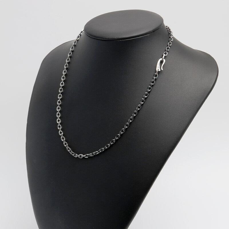 複数買いで最大300円OFFクーポン／シルバー925 燻し仕上げ あずき