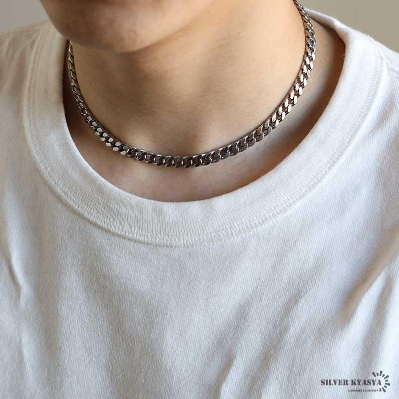 シルバー925 喜平チェーン ネックレス 幅6mm 40cm 喜平 シルバー925 喜平チェーン ネックレス 幅6mm 40cm 喜平