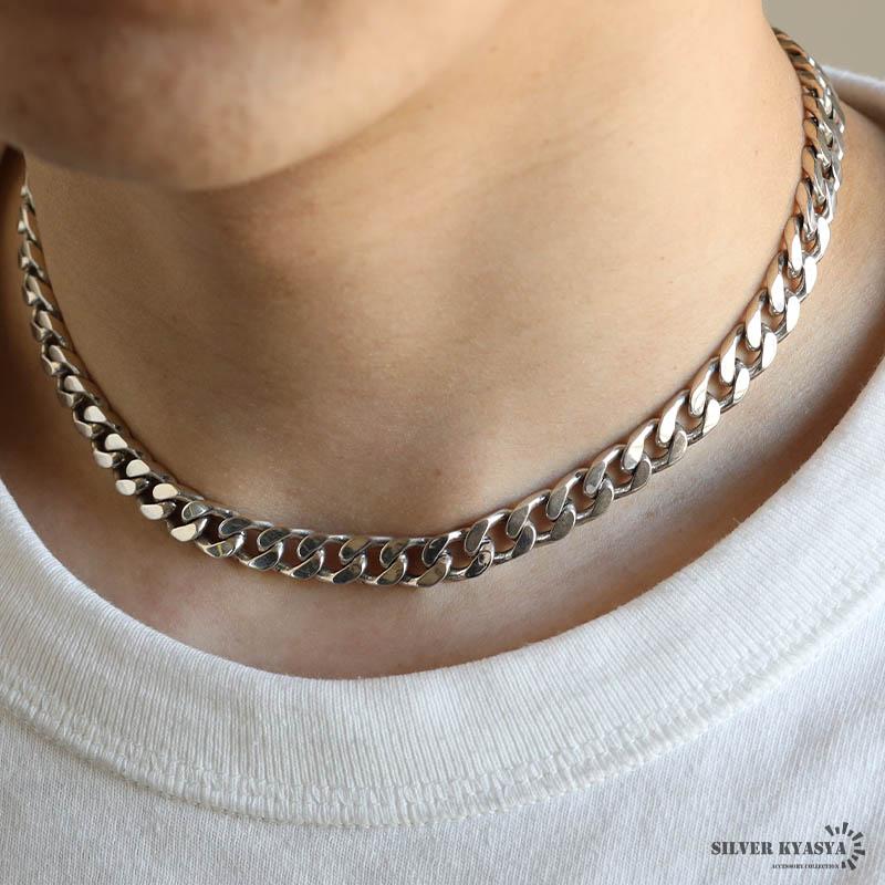 シルバー925 喜平チェーン ネックレス 幅8mm 40cm 喜平 シルバー925 喜平チェーン ネックレス 幅8mm 40cm 喜平