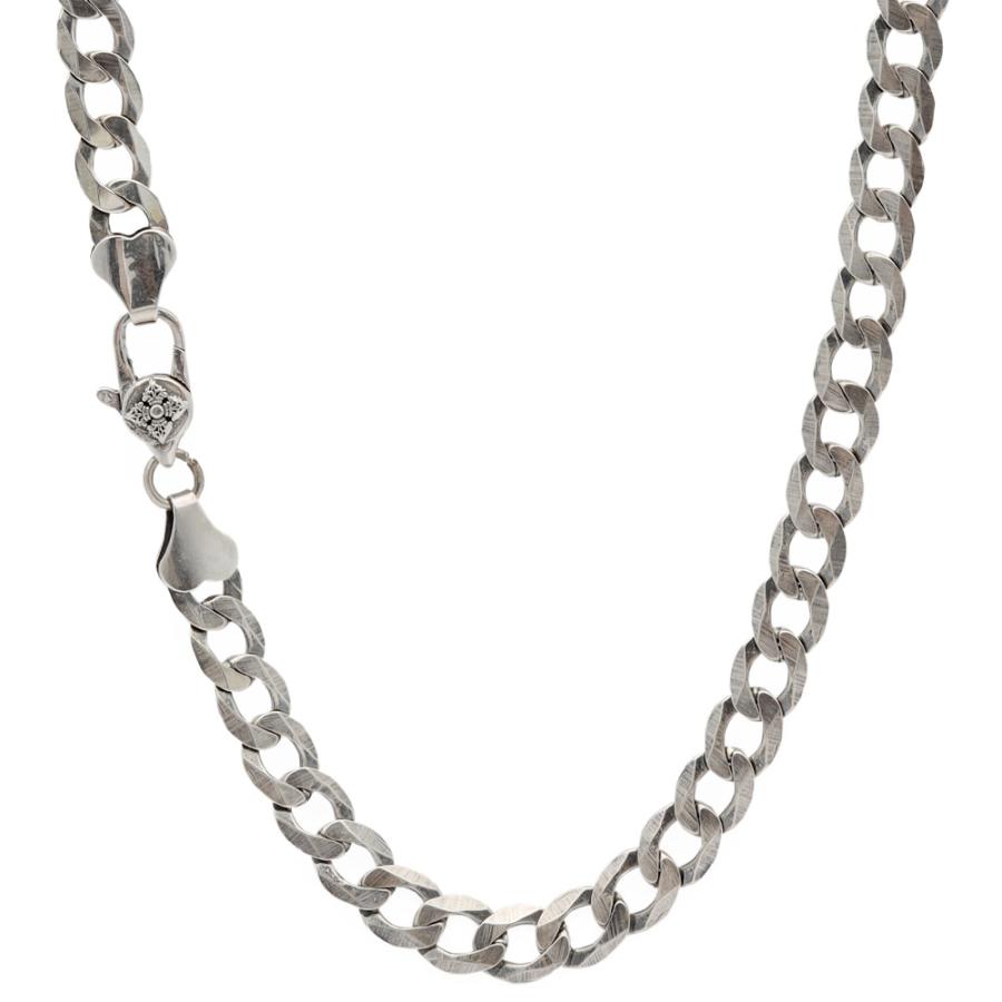 45cm 六字真言 ネックレス メンズ シルバー925 喜平チェーン チェーンネックレス 銀 金剛杵 刻印 金属アレルギー 爆買_10